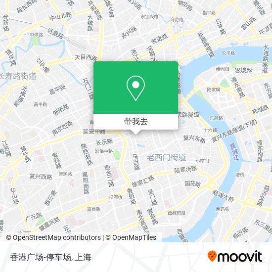 香港广场-停车场地图