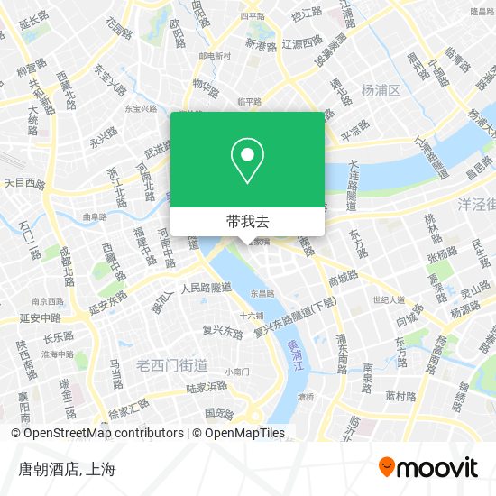 唐朝酒店地图