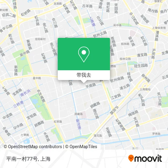 平南一村77号地图