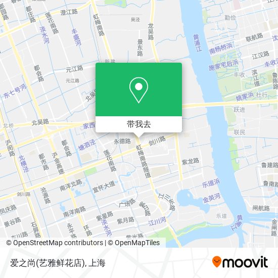 爱之尚(艺雅鲜花店)地图