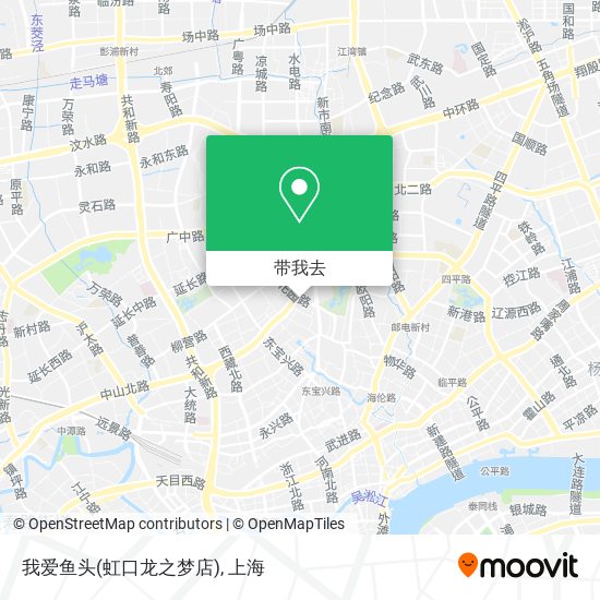 我爱鱼头(虹口龙之梦店)地图