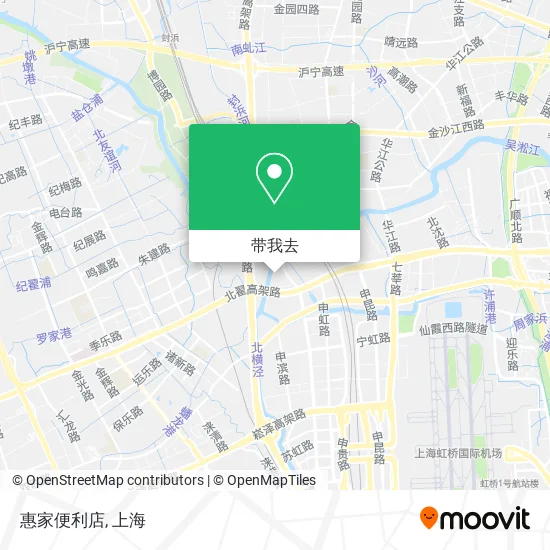 惠家便利店地图