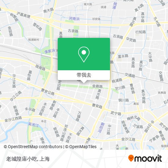 老城隍庙小吃地图