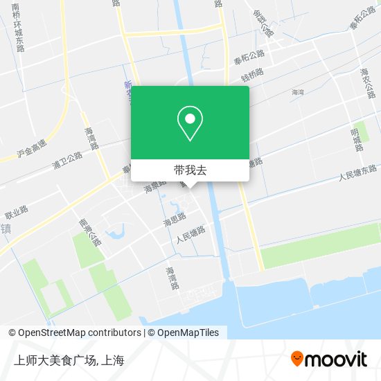 上师大美食广场地图
