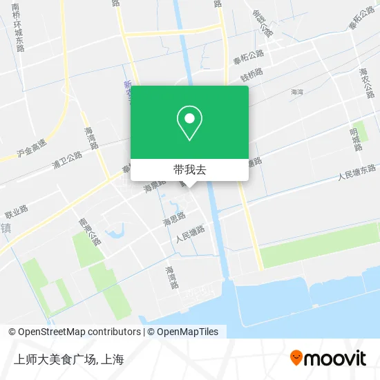 上师大美食广场地图