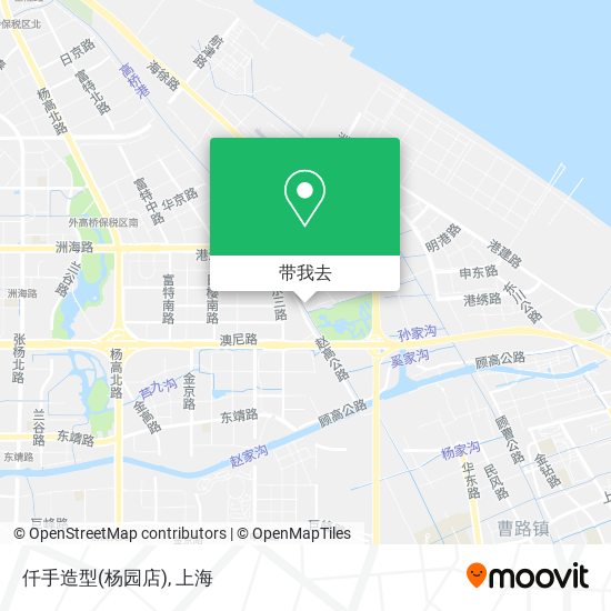 仟手造型(杨园店)地图
