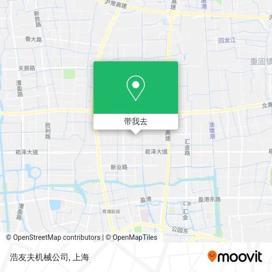 浩友夫机械公司地图