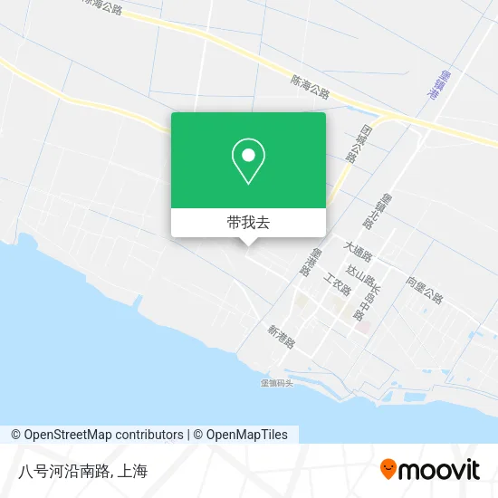 八号河沿南路地图