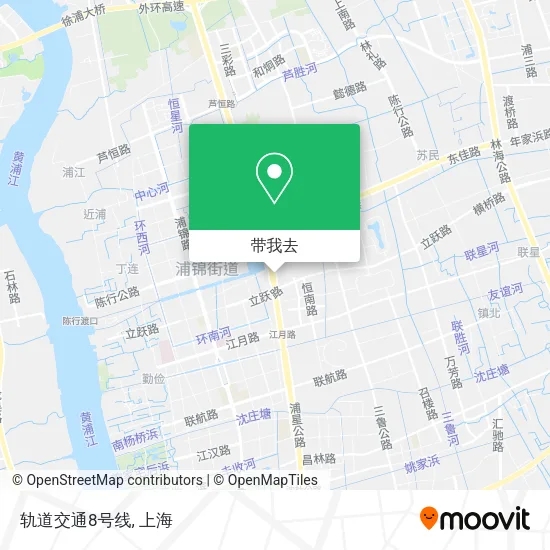 轨道交通8号线地图