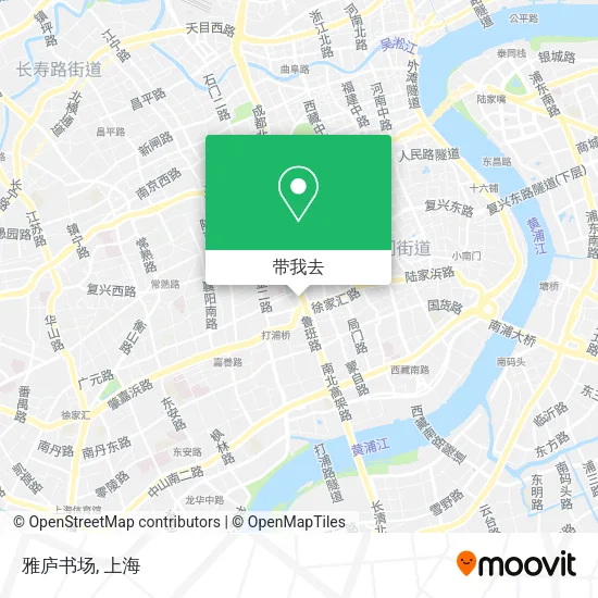 雅庐书场地图
