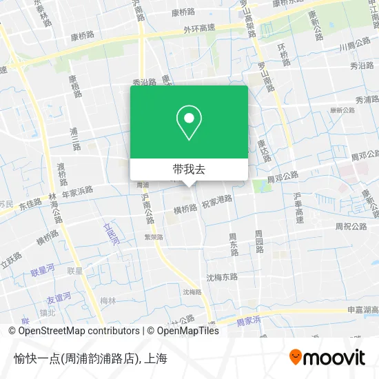 愉快一点(周浦韵浦路店)地图