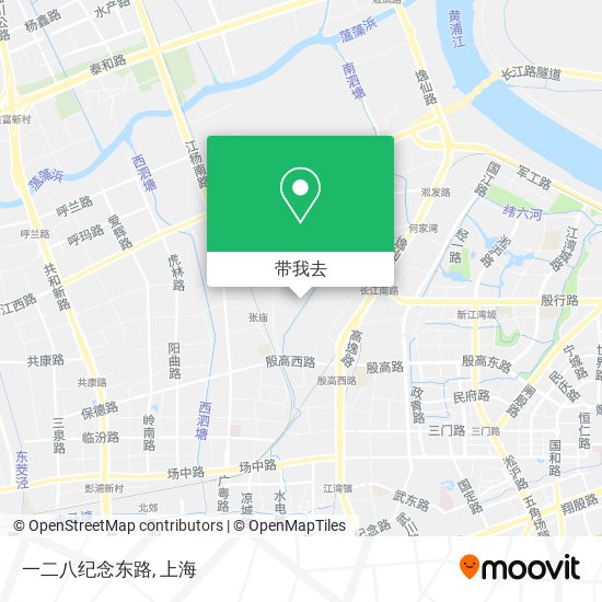 一二八纪念东路地图