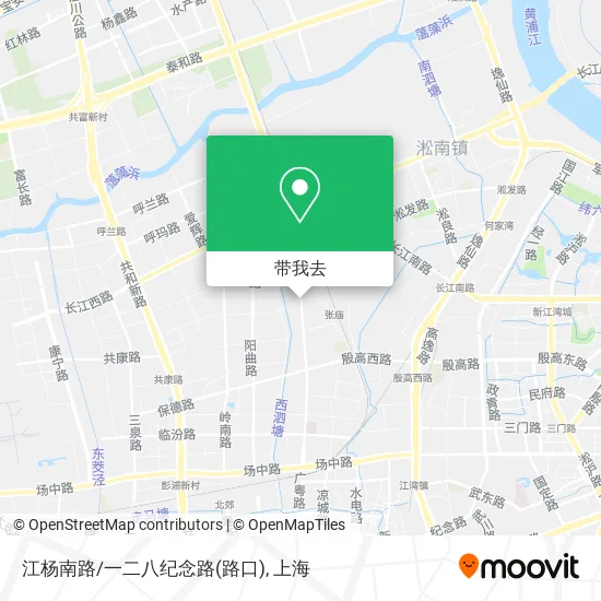 江杨南路/一二八纪念路(路口)地图