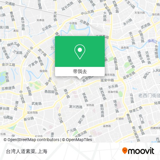台湾人道素菜地图