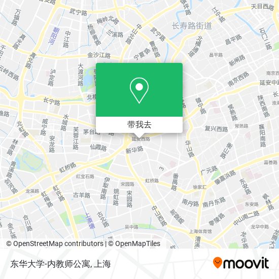 东华大学-内教师公寓地图