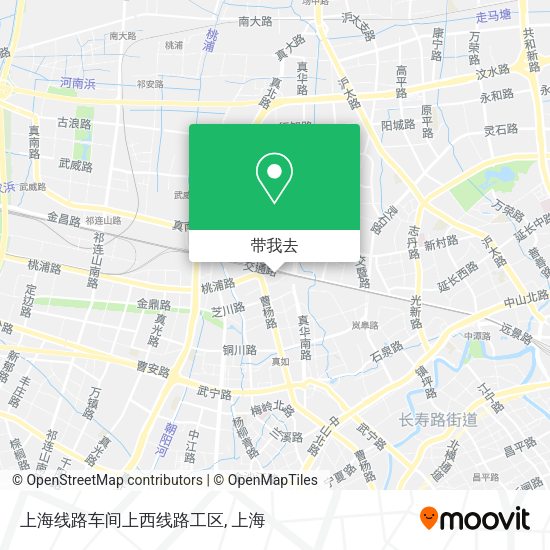 上海线路车间上西线路工区地图