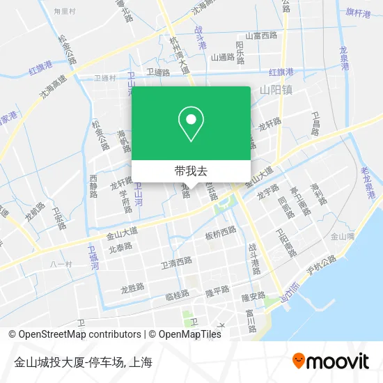 金山城投大厦-停车场地图