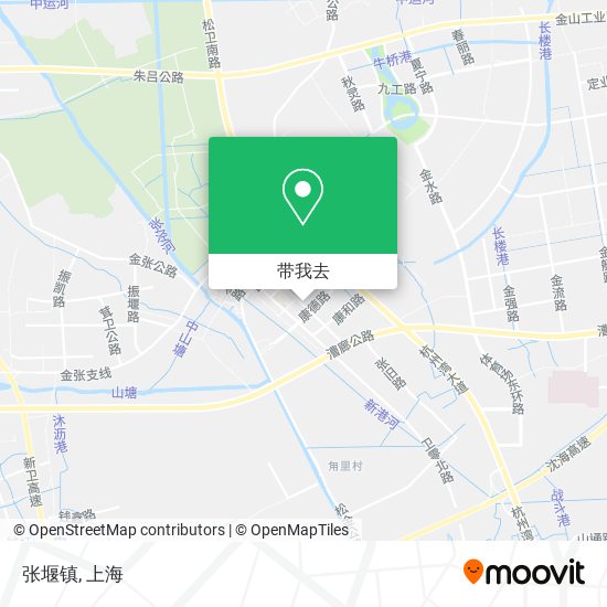 张堰镇地图