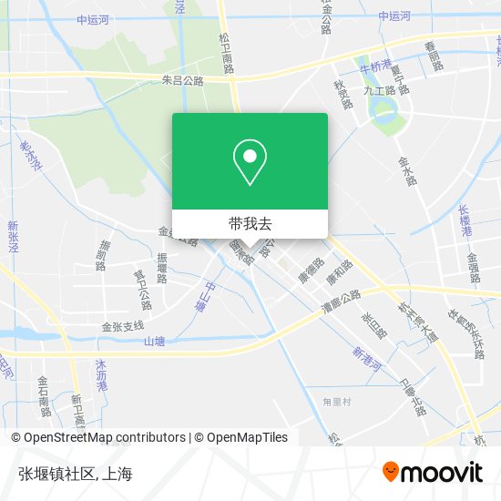 张堰镇社区地图