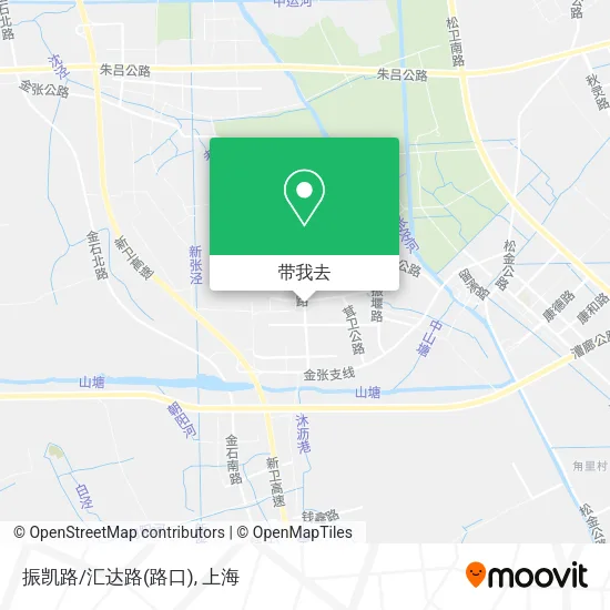 振凯路/汇达路(路口)地图