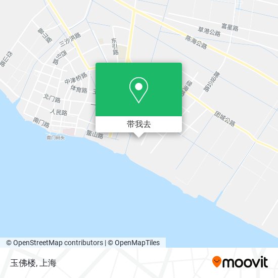 玉佛楼地图