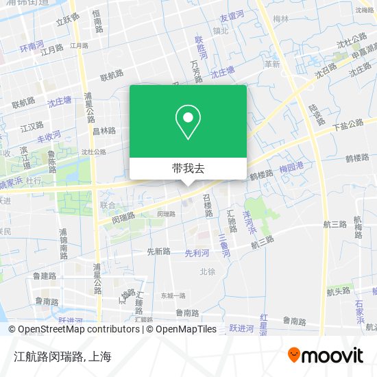 江航路闵瑞路地图