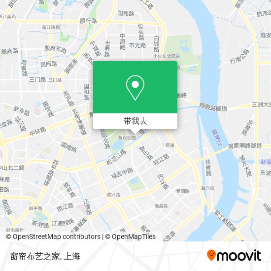 窗帘布艺之家地图