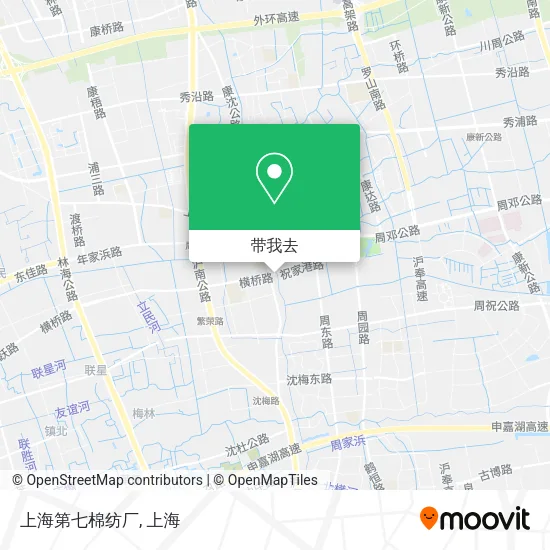 上海第七棉纺厂地图