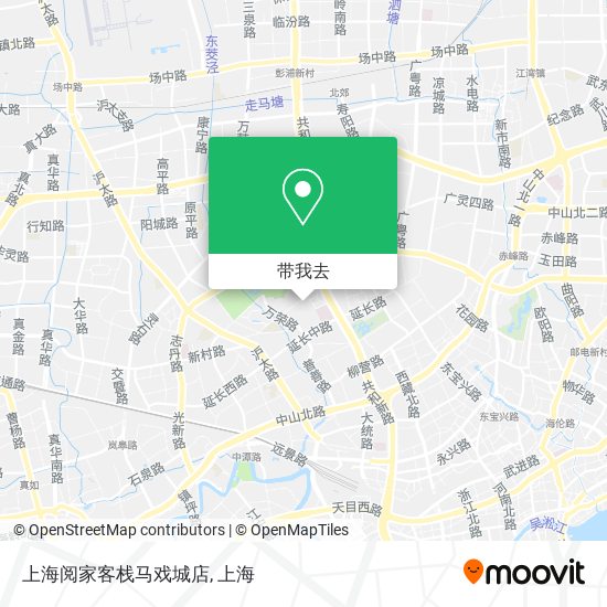 上海阅家客栈马戏城店地图