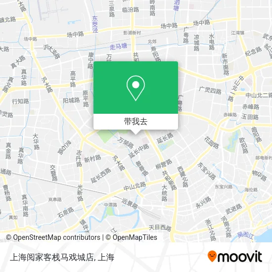 上海阅家客栈马戏城店地图
