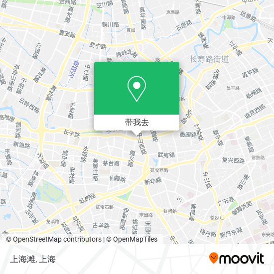 上海滩地图