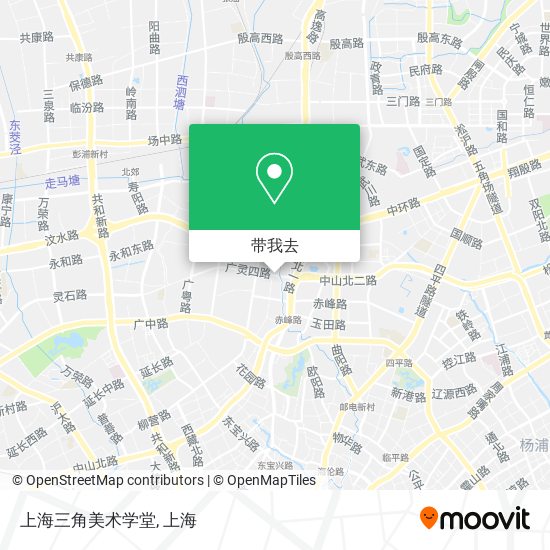 上海三角美术学堂地图