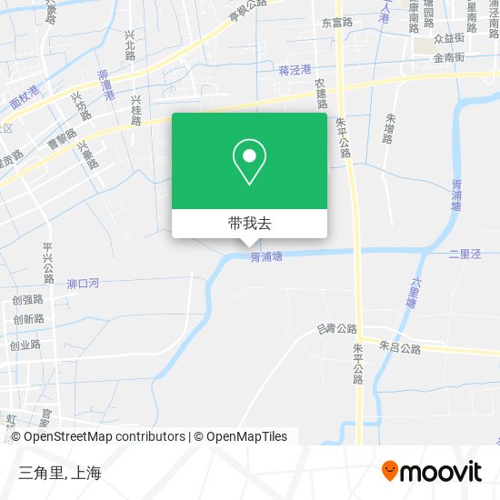 三角里地图