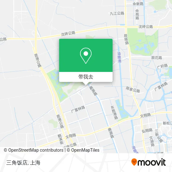 三角饭店地图