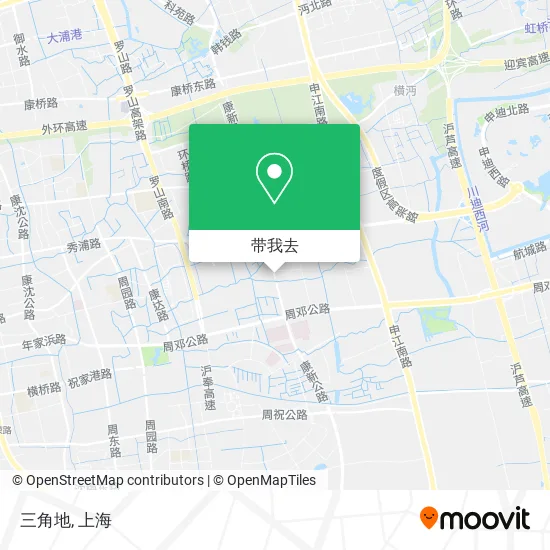 三角地地图