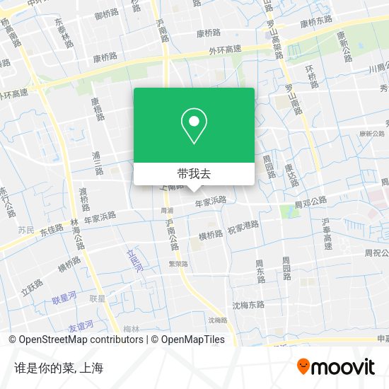 谁是你的菜地图