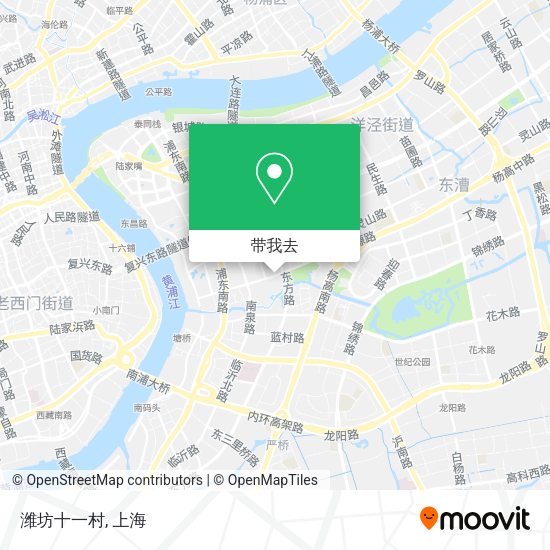 潍坊十一村地图