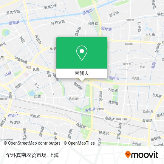 华环真南农贸市场地图