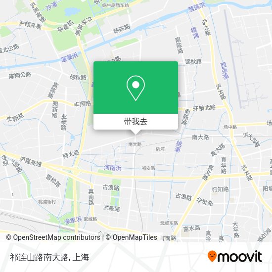 祁连山路南大路地图