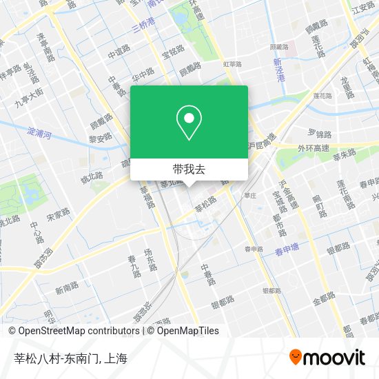 莘松八村-东南门地图