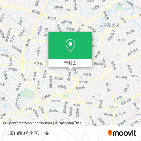 云雾山路3号小区地图