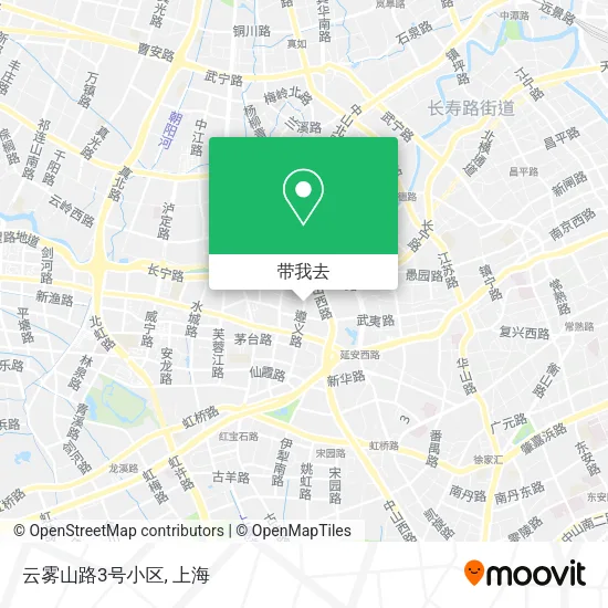 云雾山路3号小区地图