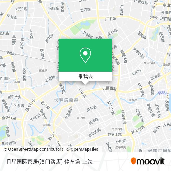 月星国际家居(澳门路店)-停车场地图