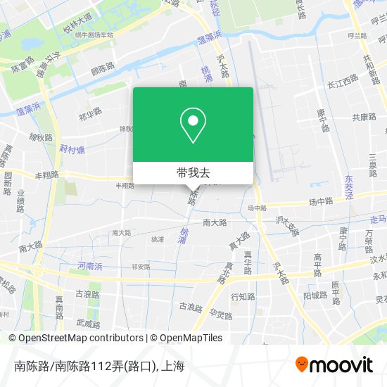 南陈路/南陈路112弄(路口)地图