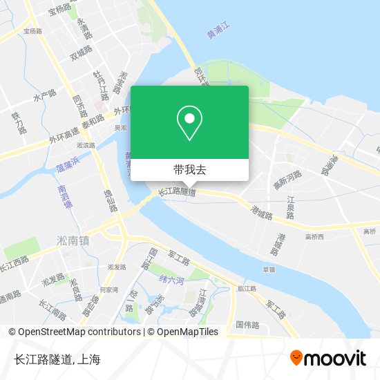 长江路隧道地图