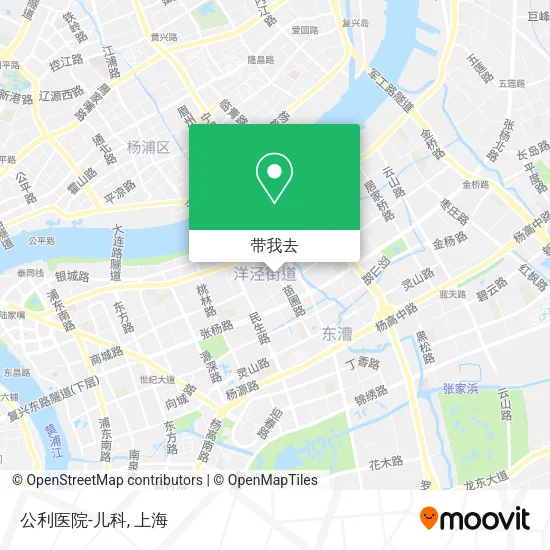 公利医院-儿科地图
