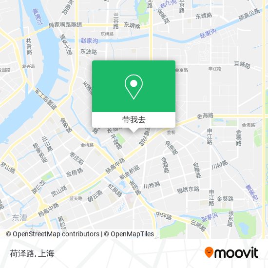 荷泽路地图