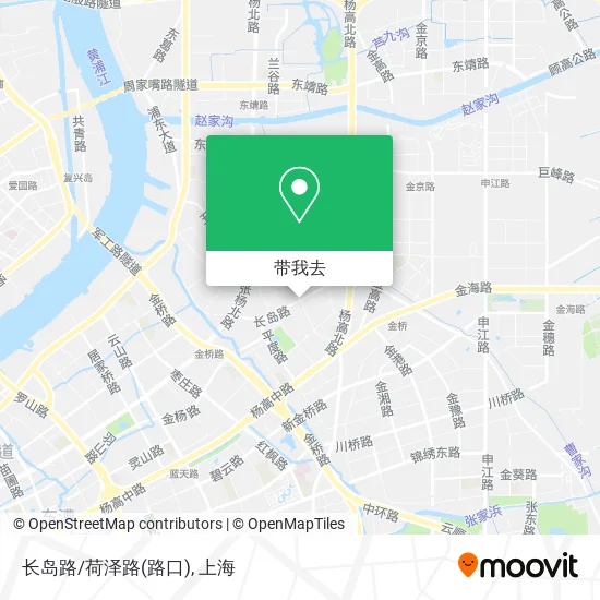 长岛路/荷泽路(路口)地图