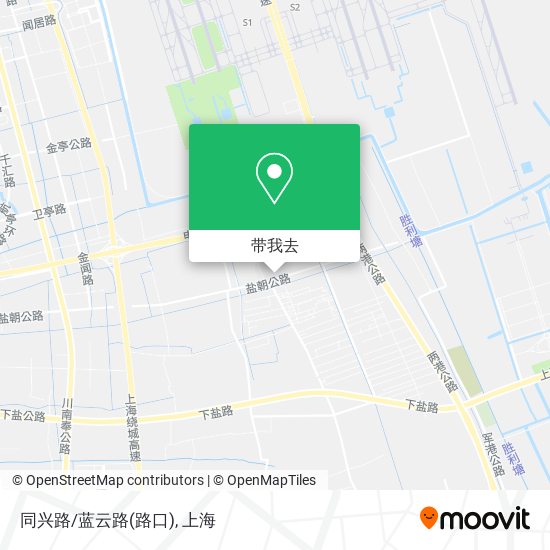 同兴路/蓝云路(路口)地图