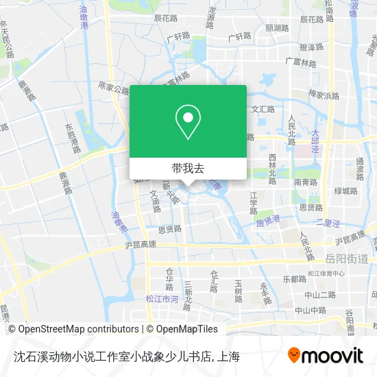沈石溪动物小说工作室小战象少儿书店地图